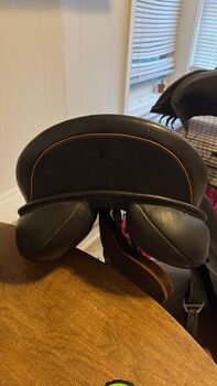 Dressage saddle, Euro rider  Luxor Flexible points , Marcy DeLayne Brown, Dressursattel, Cumberland