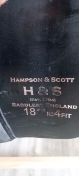 Dressursattel zu verkaufen, Hampson & Scott , Stefanie von Ohr , Dressage Saddle, Eutin 