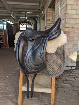 Dressage saddle, Germida PIAFFE MonoFlap, Julija, Dressursattel, Vilnius