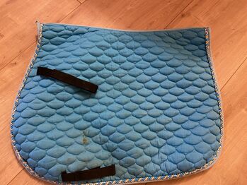 Dressur Schabracke hellblau, Steffi, Dressage Pads, Trostberg