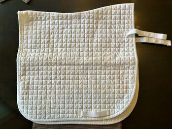 Dressage Saddle Pad- White