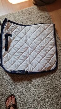 Dressurschabracke, weiß/creme, HKM Sports Equipment, HKM, Nayla, Dressage Pads, Heppenheim (Bergstraße)
