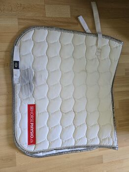 Dressurschabracke weiss, Mara, Dressage Pads, Rotkreuz