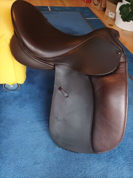 Dressursattel Seabis Zamora 17.5 BRAUN, Seabis Zamora, Levke Hansen , Dressage Saddle, Handewitt