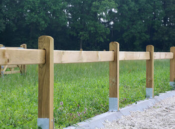 Dressurplatz | Reitplatzzaun Holz | Dressurviereck Holz