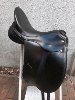 Dressursattel Albion SLK 17 HH W mit Klettpauschen, Albion SLK, Reinschke, Dressursattel, Berlin