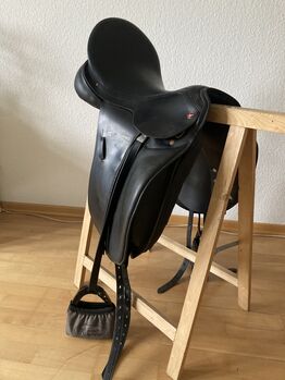 Dressursattel Albion SLK 2, 18-3 Schwarz MW, Albion, Reiser, Dressursattel, Köln