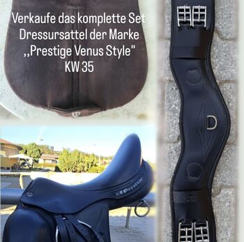 Dressursattel ,,Venus Style" Set, Prestige, Nici, Dressursattel, Fohnsdorf