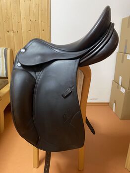 Dressursattel Erreplus DM dunkelbraun, Erreplus  DM (Monoblatt) , Sandra , Dressage Saddle, Wallerfing 