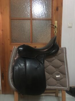 Dressursattel Kiefer Reitsattel Pferdesattel letzter preis, Kiefer München, Catherine Senne, Dressage Saddle, Chursdorf 