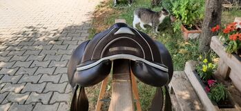 Dressursattel Prestige X Breath doubliert 17/32 top Zustand, Prestige  X Breath , Maresa, Dressage Saddle, Pfullingen