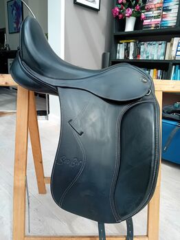 Dressuurzadel Seaɓis Catagena Pro 18", Seabis  Catagena Pro, Silvia , Dressage Saddle, Berlicum 