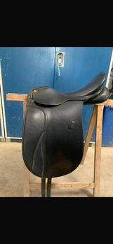 Dressursattel, Siehe zweites Bild , Huber, Lambskin Pad, Östringen