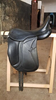 Dressursattel Maxflex, 18 Zoll, Franz. Kissen, Top, Maxflex  Bella 1, Diana Kurz, Dressage Saddle, Visselhövede