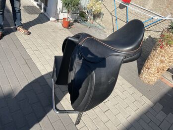 Dressursattel, Maxflex Dressursattel Leonhard, doubliert, Sandra Parnt, Dressage Saddle, Raguhn- Jeßnitz