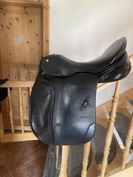 Sattel Dressur Passier Corona 2 schwarz 17“, Passier Corona 2 , Cora Pawlowske , Dressage Saddle, Halver