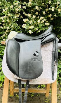 Dressursattel Stübben Virginia, Stübben Virginia, Melanie Weerts, Dressage Saddle, Binnen