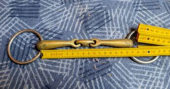 Doppelt gebrochenes Gebiss, 16 cm, Marina, Horse Bits, Weißenohe