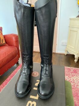 Dublin Evolution Long Field Riding Boots, never worn - Size 6,Wide, Short, Dublin Evolution , Michelle , Oficerki jeździeckie, Boston 