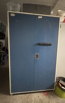 Bundeswehrschrank, Bundeswehrschrank , Sophia, Tack Locker, Straßlach-Dingharting 