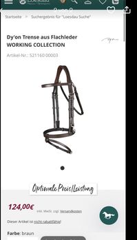 Dy‘on Trense Flachleder Working Collection WB braun Dy‘on