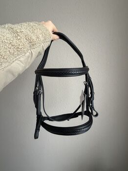 Dyon Trense Plaited NEC, schwedisches Reithalfter in schwarz, Dyon , Hannah , Bridles & Headstalls, Odenthal 