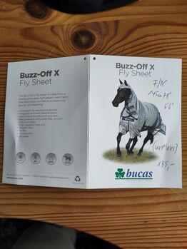 bucas buzz-off x 145 Fliegendecke, Bucas Buzz-off x Fliegendecke 145 cm, Frauke Morgenroth, Derki dla konia, Norderstedt