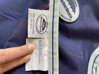 🌦️ WeatherBeeta Regenausreitdecke – 125 cm  WeatherBeeta