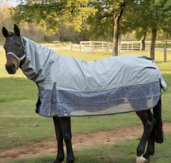 Ekzem- Fliegen- Regendecke Fedimax Punkierain 3 in 1: Regendecke - Fliegendecke - Ekzemerdecke