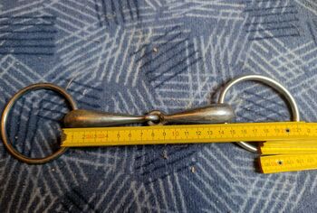 Einfach gebrochenes Gebiss, 14,5 cm