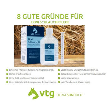EKWI SCHLAUCHPFLEGE - bei Verunreinigungen von Schlauch und Schlauchtasche 200ml, VTG Tiergesundheit EKWI SCHLAUCHPFLEGE - bei Verunreinigungen von Schlauch und Schlauchtasche 200ml, WOW Pferd  (WOW Pferd), Care Products, Bayern - Attenkirchen