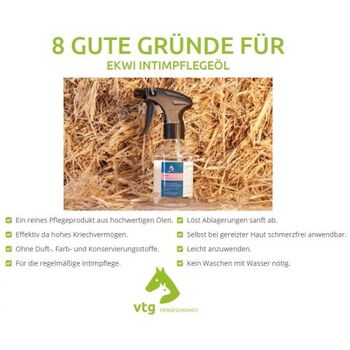 Ekwi Intimpflegeöl Spray Stute Smegma-Ablagerungen Vulva Euter VTG 200ml SONDERANGEBOT VTG