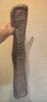 Englischer Gurt mit Kunstfell Unterseite, 75cm