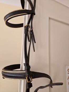 Englisch kombinierte Trense, Gr. COB, Lena Lachner, Bridles & Headstalls, Haßloch