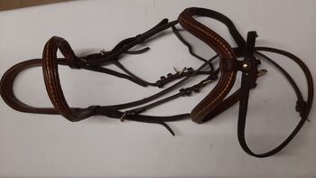 Englische Trense WB braun, Sylvia Nordmann , Bridles & Headstalls, Bad Düben