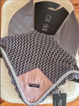 Equestrian Stockholm Fliegenhaube Pony Dusty pink Equestrian Stockholm