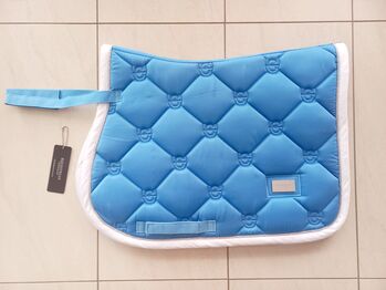 Equestrian Stockholm Schabracke Pony VS Parisian Blue, Equestrian Stockholm  Parisian Blue Pony Springschabracke , Pferdefreund, Dressage Pads, Priesendorf
