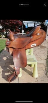 Equiflex Continental Westernsattel, Equiflex  Continental 129, Silvia , Western Saddle, Kohfidisch