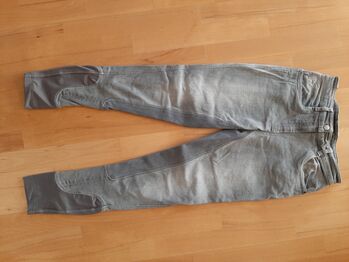 Equilibre Vollbesatz-Reithose Jeans Größe 34, Farbe grau, sehr guter Zustand., Equilibre, Barbara, Bryczesy dziecięce, Obermichelbach