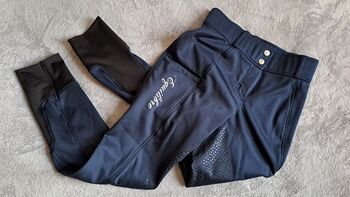 Equilibre Grip-Vollbesatz-Reithose Navy/Blau gefüttert 38/M, L.T., Breeches & Jodhpurs, Kahla