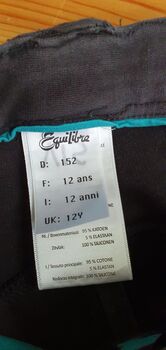 Equilibre Reitleggins Kniebesatz Größe 152 Equilibre Janne