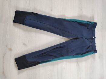 Equilibre Reithose nachtblau petrol Gr. 40/42 neuwertig Equilibre