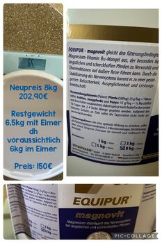 Equipur Magnovit / Magnesium und B-Vitamine fürs Pferd, Equipur Magnovit, Anne-Kathrin Schmidt, Pasza i suplementy dla koni, Hof