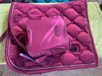 Equistrian Stockholm Set Gr. WB Schabracke DS, Equistrian Stockholm  Magenta , Kristin Hilf, Schabracken, Pommelsbrunn 