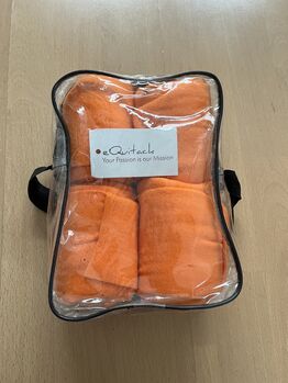 eQuitack Fleecebandagen Orange, eQuitack , Ayline Feinen, Horse Bandages & Wraps, Düren