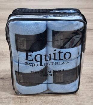 Equito Equestrian Fleecebandagen Bandagen Morning Sky hellblau, Equito Equestrian , Susanne, Horse Bandages & Wraps, Esternberg 