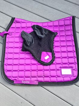 Equito Schabracke Vivid Viola Dressur, Equito , Melanie , Dressage Pads, Nidderau 