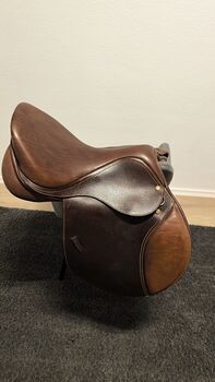 Eric Thomas Fitter 17 Zoll Springsattel braun Eric Thomas 