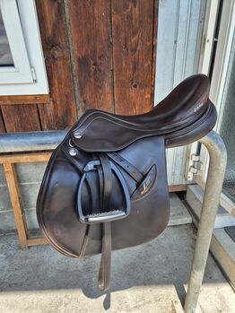 Erreplus JF Springsattel braun, Erreplus JF, Nastassja Graf, Jumping Saddle, Au