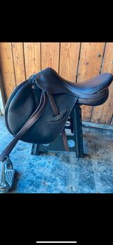 Erreplus Springsattel braun, Erreplus JD, Antonia Nietzold, Jumping Saddle, Riedering